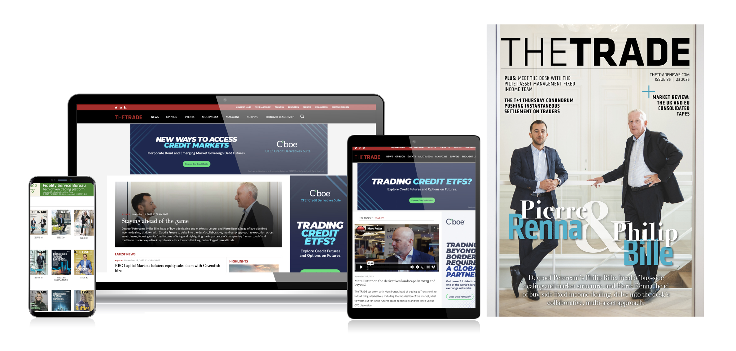 Print & Digital subscription package for The TRADE